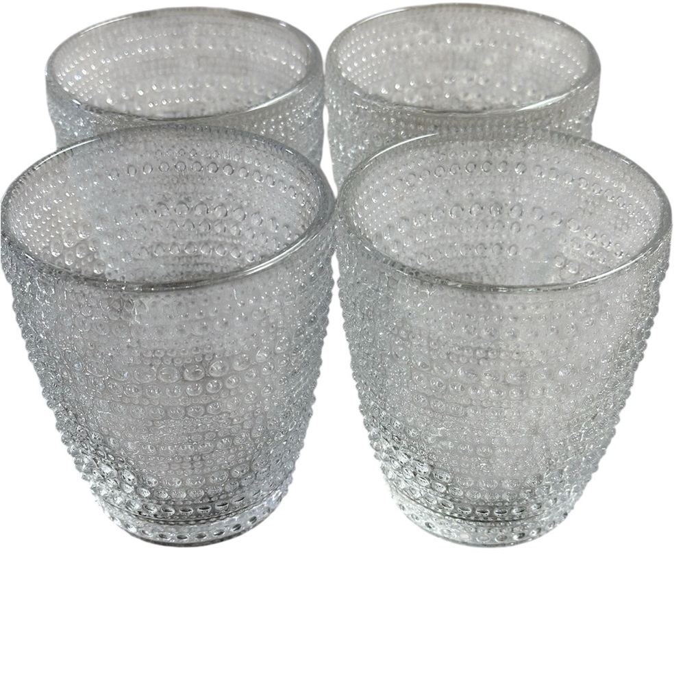 Hobnail Glasses Set of 4
